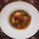 レストランディモア - 茸のスープに