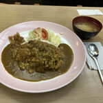 べにづる - カレーライス定食(550円)