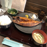 干物と炭火 勝ちどき - 極みサバ干し定食