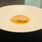 イチリン ハナレ - ◎あん肝の紹興酒漬けは滋味深い味わい。