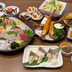 寿司海鮮和食処やますい - 料理写真:おまかせコース