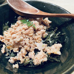 鳥しき - そぼろ丼　小