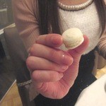 ラ・フェット ひらまつ - かわいい～♪マカロンみたい！あ～ん！