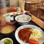 Shimodewa Uchiyamaya - 日替わりのハンバーグ