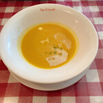 Antorepotto - 日替わりランチのスープ(パンプキン)