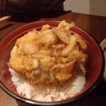 魚旬 - かき揚げどん