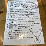 ゼロワンカレーA.o.D - ミールス説明　①〜④はおかわり可能