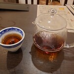 Chuuka Dainingu Torai - 最後に中国茶が出ました。