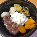 シャトレーゼ - 料理写真:芋と栗のクリームあんみつ