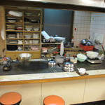 ひらまつ食堂 - お好み焼きコーナー