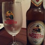 バーカロ デュエ - モレッティ（イタリアンビール）