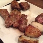 バーカロ デュエ - 帝釈峡産の焼き鳥など