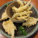 ひらまつ食堂 - キスとフルセの天ぷら