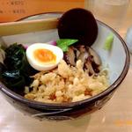 絆 - 冷やし田毎、美味しい料理は、しっかりきちっと造るのでパパッとは出ません。