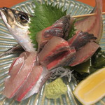 ひらまつ食堂 - アジ造り