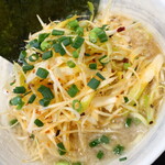 麺酒房 龍安 - 醤油コテネギ（大盛）