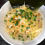 麺酒房 龍安 - 醤油コテネギ（大盛）