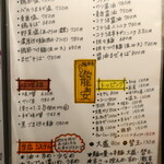 麺酒房 龍安 - メニュー