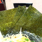 麺酒房 龍安 - のり3枚