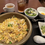 口福炒飯楼 - ■五目土鍋炒飯セット¥1,080