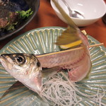 ひらまつ食堂 - この状態でもピクピク動いていました。