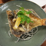 ひらまつ食堂 - メイタガレイの唐揚げ