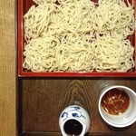 めんどころいづみ - 臼挽十割蕎麦大盛り。