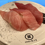 回転寿司みさき - マグロ３貫盛り