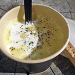 コーンスープ いしざか - 料理写真:粒コーンスープ