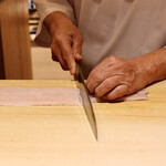 玄水 - 鱧の骨切り（食べてないけど）