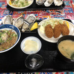 かき小屋 小江戸 - 牡蠣づくし定食
