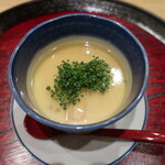 さかずき屋 - 穴子茶碗蒸し 2022.11月