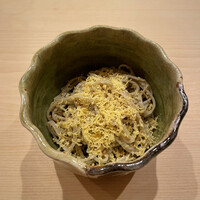 恵比寿 えんどう - からすみ蕎麦