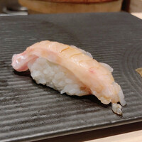 天寿し 横浜店 - 青森産天然ひらめエンガワ