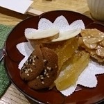 西洋料理 島 - 珈琲のつけ菓子