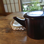 そばの坊 - 最後は蕎麦湯で