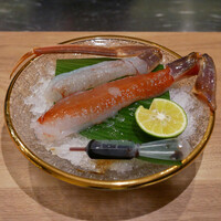 活 かに市 - ☆鮮度抜群…越前がにお刺身(*^^)v☆