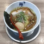 Menya Tsubame - ●燕ラーメン（塩）750円（税込み）
                        ●煮たまご100円（税込み）