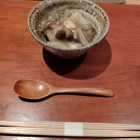 京料理 阿うん - 里芋きのこ餡掛け