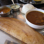 ドーサセット☆マトンカレー