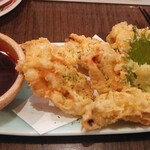 さかなや工房海鮮蔵 - 能登牡蠣の天ぷら