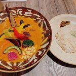 Rojiura Curry SAMURAI. - 「とろとろラフテーと野菜（税込：1,485円）」