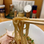 新橋 纏 - 中華そば 平子煮干そば ¥850 ストレート細麺