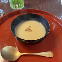 お料理 あなぐち - さつまいものポタージュ