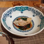 fu-fu shisen - 海老と新生姜のワンタン