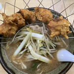 Taisho ramen - 大将スタミナ野菜味噌ラーメン(鷄唐揚げ付) 1,210円