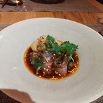 fu-fu shisen - 千葉沖あじの麻辣魚