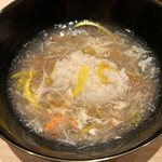 鮨 龍次郎 - セイコガニのはす蒸し