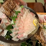活魚料理一徳 - 舟盛り