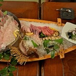 活魚料理一徳 - 舟盛り